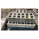 (27) 8"X8"X16" CEMENT BLOCK
