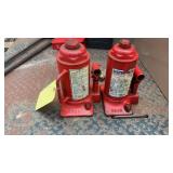 (2) BOTTLE JACKS