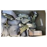 ARMY LOCKER WITH (10) LIKE NEW STRAPS