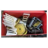 (5) SEMI RATCHET STRAPS WITH STRAP GUARDS