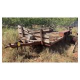 SHOP MADE 16' X 7' TRAILER