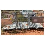 (3) SCHUTZ 3.5' X 4' CAGES