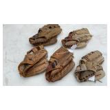 (10) KIDS BASEBALL GLOVES