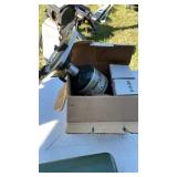 LP HEATER, MUCK BOOTS SIZE 9 & TOOL BOX