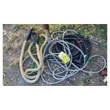 AIR HOSE, EXT. CORDS & TOW ROPE