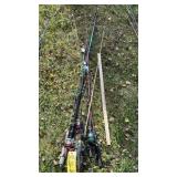 (6) ZEBCO, HEDDON & QUANTUM FISHING POLES
