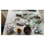 BEAD WORK, KEY CHAINS ENAMEL BOWL & MORE