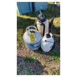 (2) WEED SPRAYERS & LP TANK