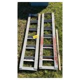 (2) METAL RAMPS