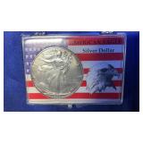 1998 AMERICAN EAGLE SILVER DOLLAR 1OZ. FINE SILVER