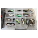 (6) ORGANIZER BOXES W/ TACKLE