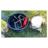 JACKS, HITCH, BENCH GRINDER & WHEEL CHOCK