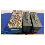 (3) AMMO CANS