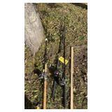 (3) CABELAS DEPTH MASTER, DAWIA & PENN PEER RODS