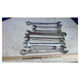 ASSORTED SAE COMBO WRENCHES
