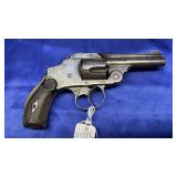 SMITH AND WESSON 38 HAMMERLESS REVOLVER