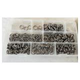 (5) ORGANIZER BINS W/ FISHING TACKLE