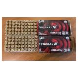 (100) RNDS FEDERAL 45 AUTO 230gr FMJ AMMO