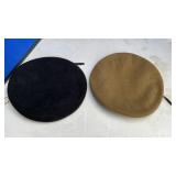 (2) WW II BRITISH OR CANADIAN BERETS