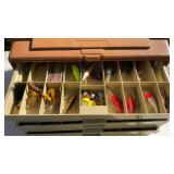 PLANO 777 TACKLE BOX W/ TACKLE
