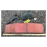 3-WAY RECEIVER HITCH, RAMP & CHOCK BLOCK