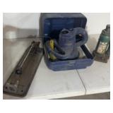 Waxmaster electric buffer polisher bottle jack
