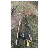 (7) CABELAS, QUANITUM & BERKLY FISHING RODS