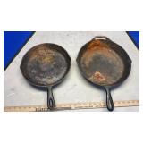 LODGE 10 SK & 8" CAST IRON PAN