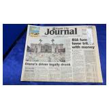 (4) PRINCESS DIANA AND (3) CHALLENGER NEWSPAPERS