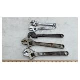 SCREW DRIVERS, CRESENTS & PIPE WRENCH