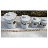 CANISTERS, BELLS, JARS & MISC. GLASS