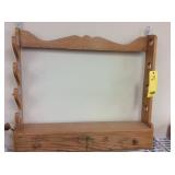 (4) Place Rifle Display Rack W/Key