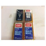 (194)+/- .22 Cal Maxi Mag Rnds.