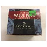 (525)+/- Rnds. Of FEDERAL .22 LR