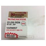 (57)+/- Rnds. Of 22-250 REM