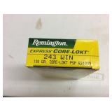 (14)+/- Rnds. Of .243 WIN