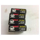 (80)+/- Rnds. Of .223 WOLF