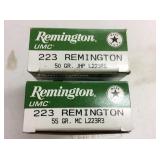 (40)+/- Rnds. Of .223 REM