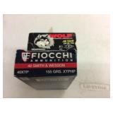 (90)+/- Rnds. Of .40 S&W