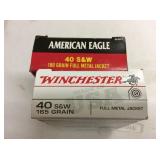 (65)+/- Rnds. Of .40 S&W