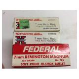 (55)+/- Rnds. Of 7mm Ammunition