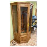 Oak Corner Rifle cabinet