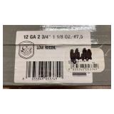 (250) 12 Ga. 2 3/4" Shotshells (NEW)