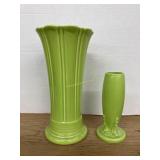 Fiestaware Chartreuse Medium Flared Vase