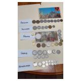 Foreign coins