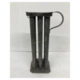 Tin Candle Mold 9 Holes