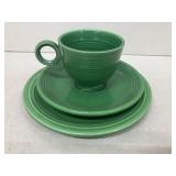 Original Green Fiestaware H L C.