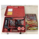 Hilti DX 36 M Nail Gun with Nails & Brads