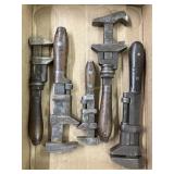 Antique Adjustable Monkey Wrenches