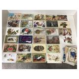 Vintage Holiday Postcards & others